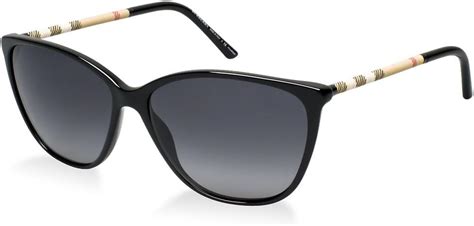 Burberry Be4117 Women's Cateye Black Signature Design 